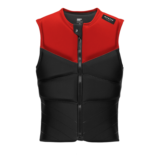 2023 Mystic Block FZ Impact Vest - Red