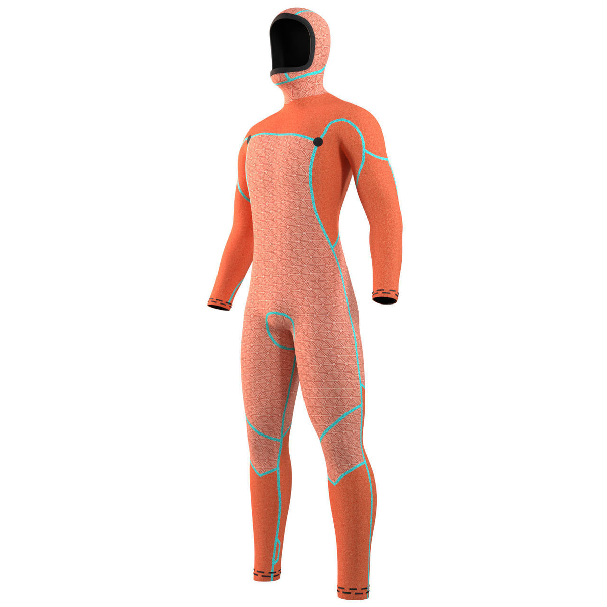 Mystic Voltt 6/4/3 Full FZ Wetsuit - Black