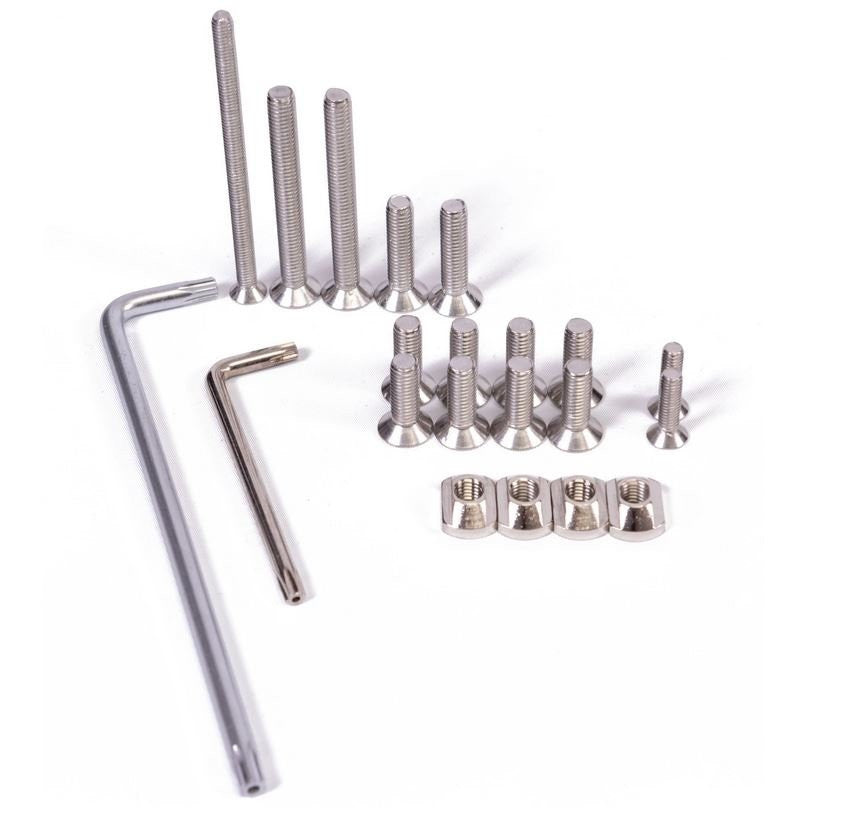 Axis Stainless Steel Screw and Slider Set