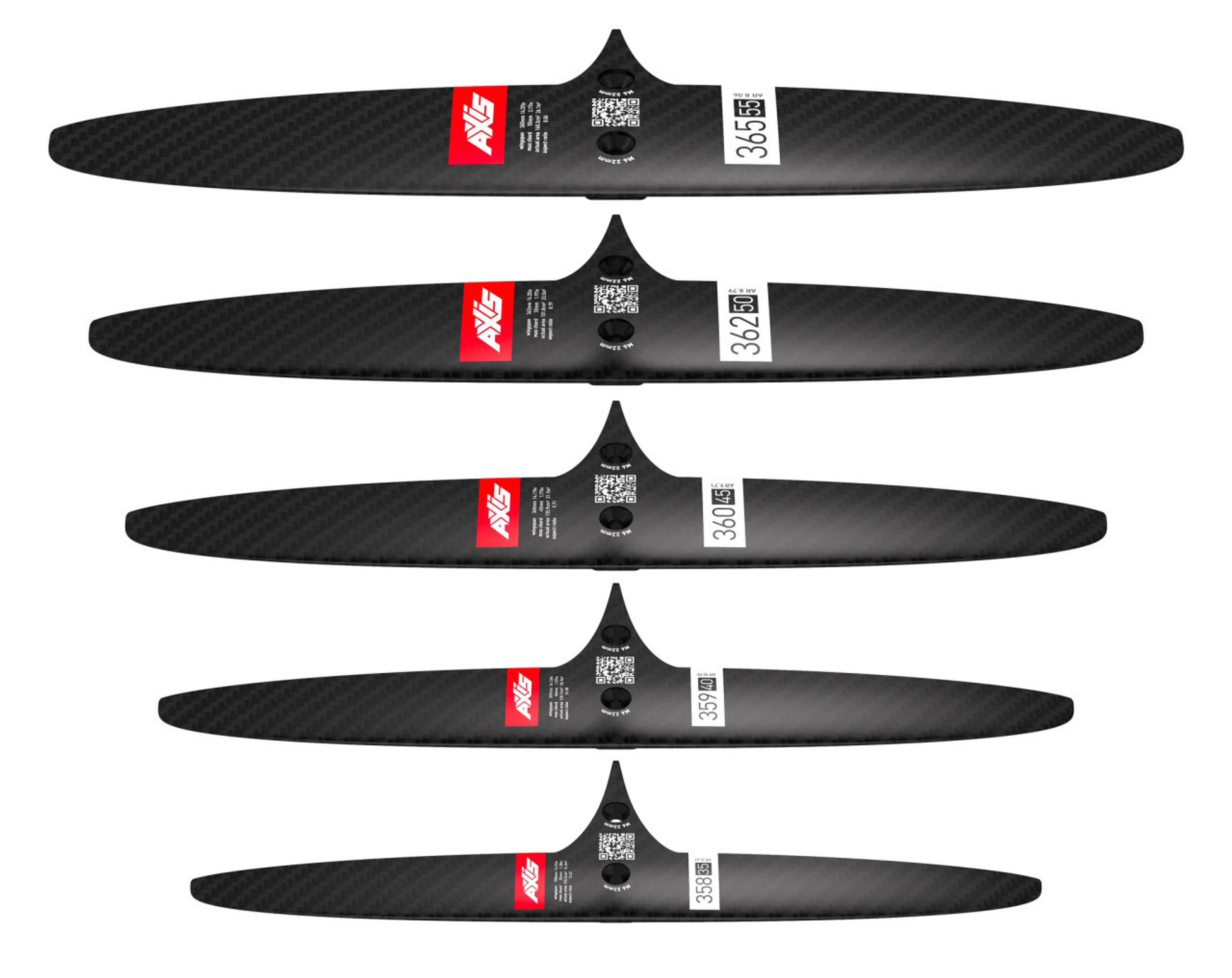 Axis SKINNY Carbon Rear Wing