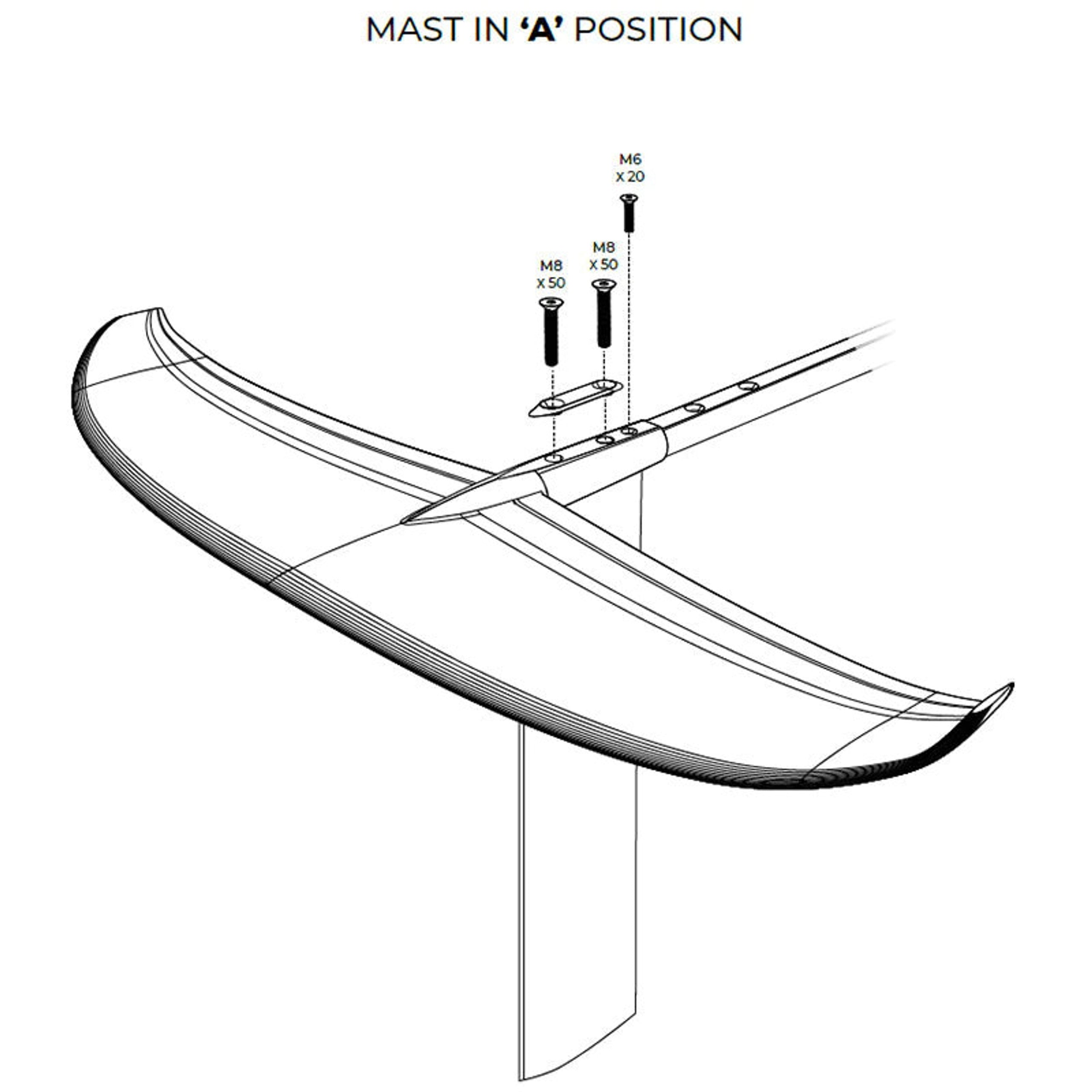 Slingshot Hover Glide Front Wing Tightening Shim