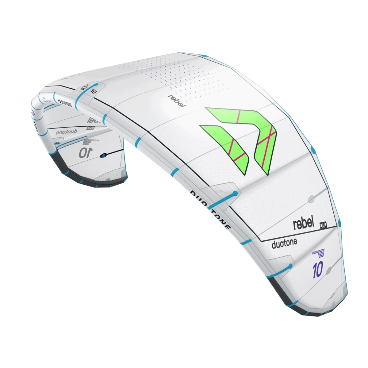 2027 Duotone Rebel SLS Concept Blue Kiteboarding Kite