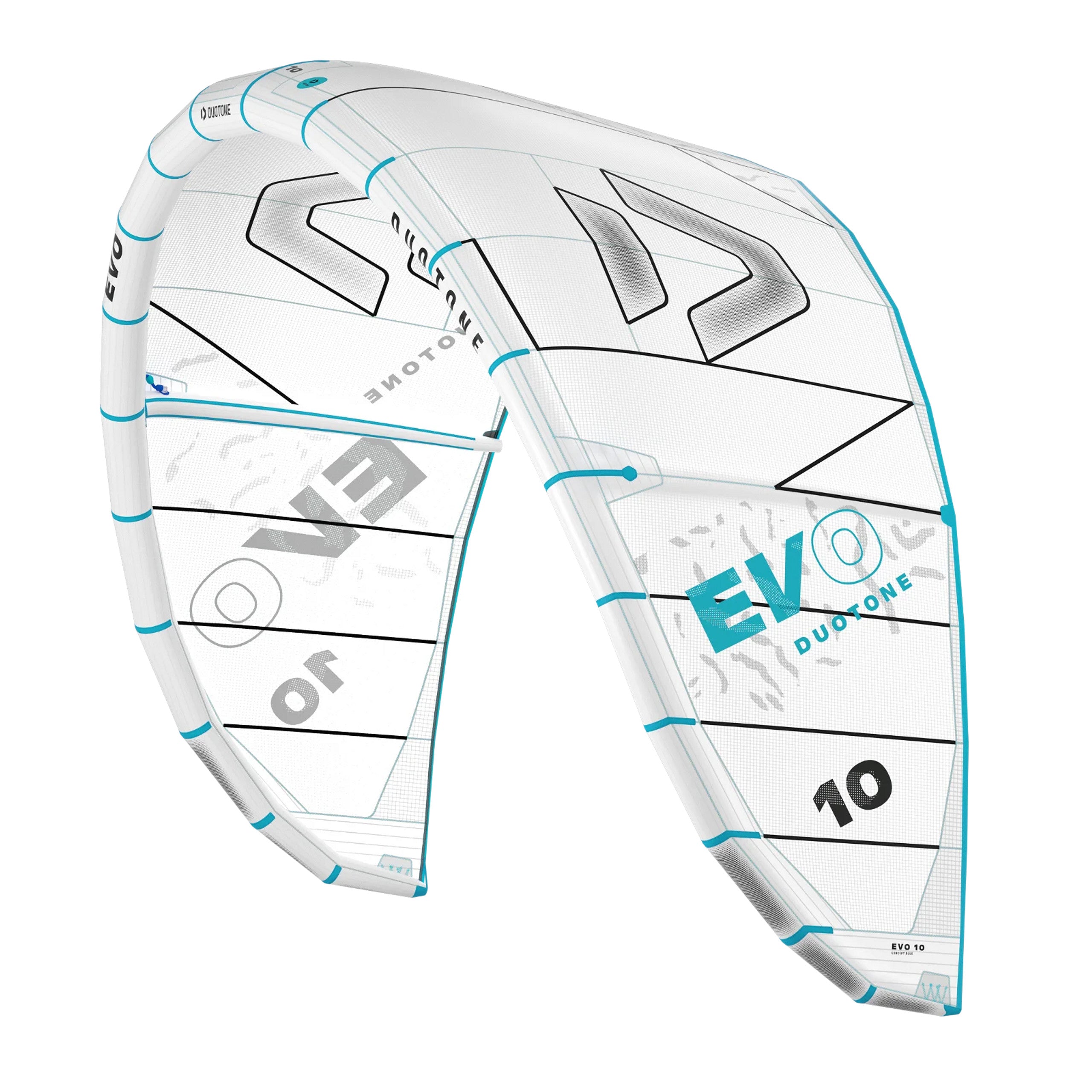 2024 Duotone Evo Concept Blue Kiteboarding Kite