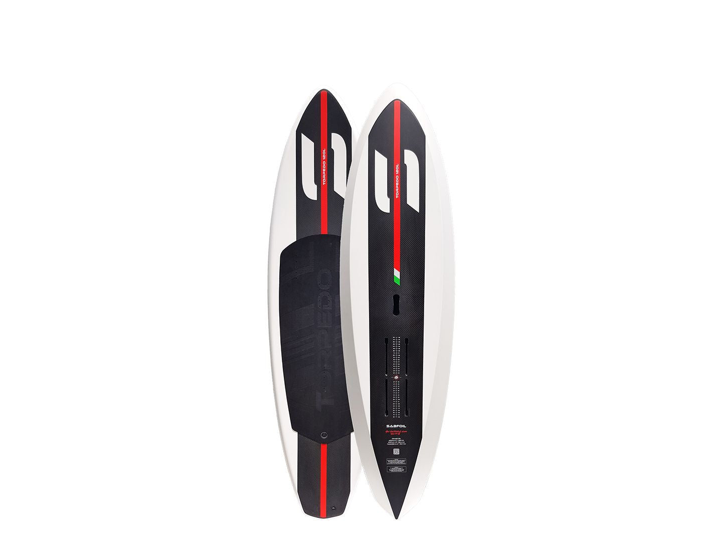 2025 SabFoil Torpedo Foilboard - White Edition