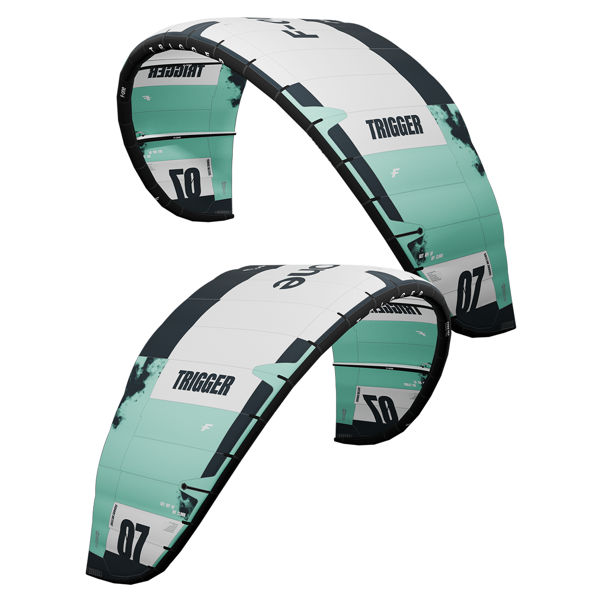 2025 F-One Trigger V2 TEC Kiteboarding Kite