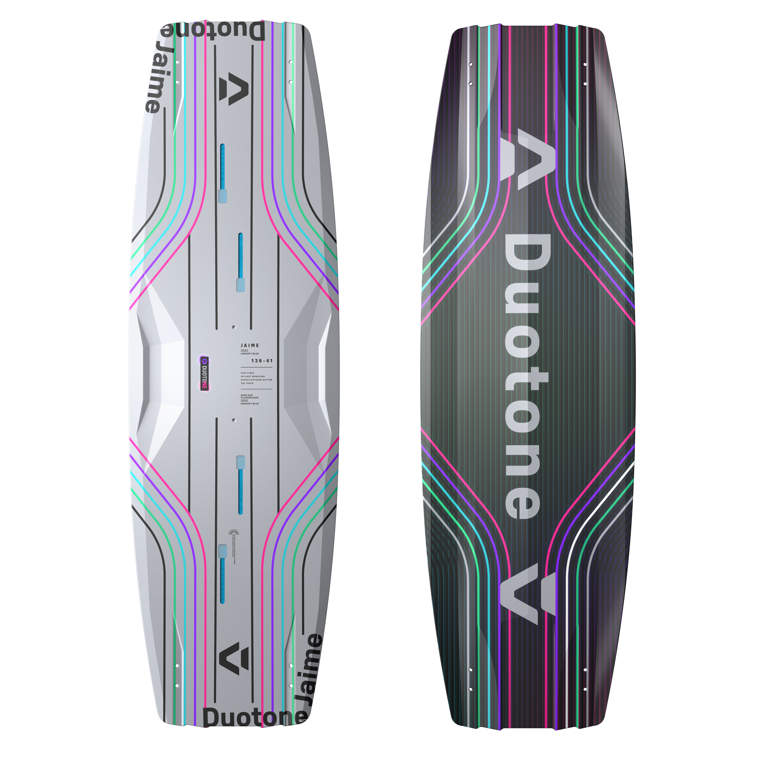 2026 Duotone Jaime Concept Blue Twintip