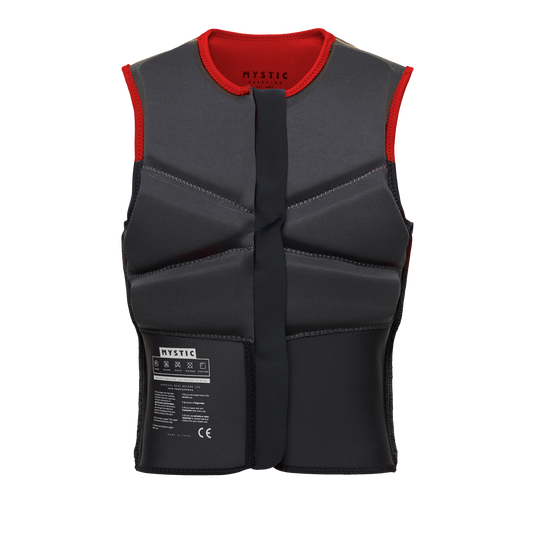 2023 Mystic Block FZ Impact Vest - Red