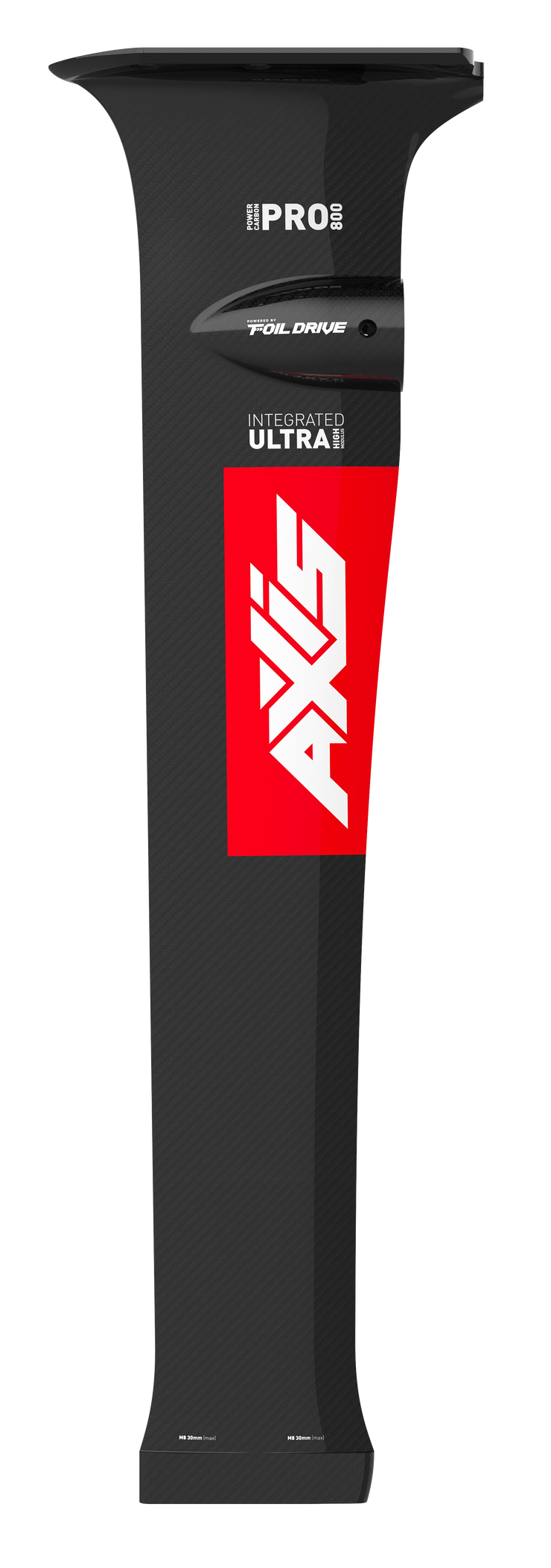 Foil Drive X Axis Integrated UHM Carbon Mast 80cm