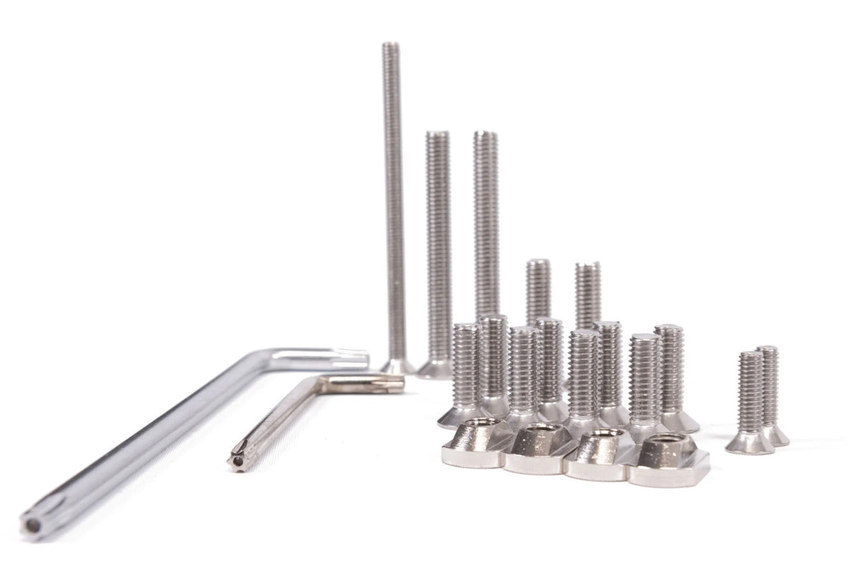 Axis Stainless Steel Screw and Slider Set