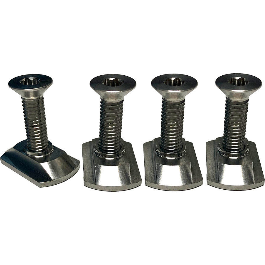 PKS Foilite Board Mount Hardware Set - 4 Track Nuts and 4 M6 Screws - 25mm