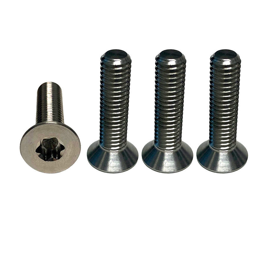 PKS Foilite Board Mount Hardware Set - 4 Track Nuts and 4 M6 Screws - 25mm