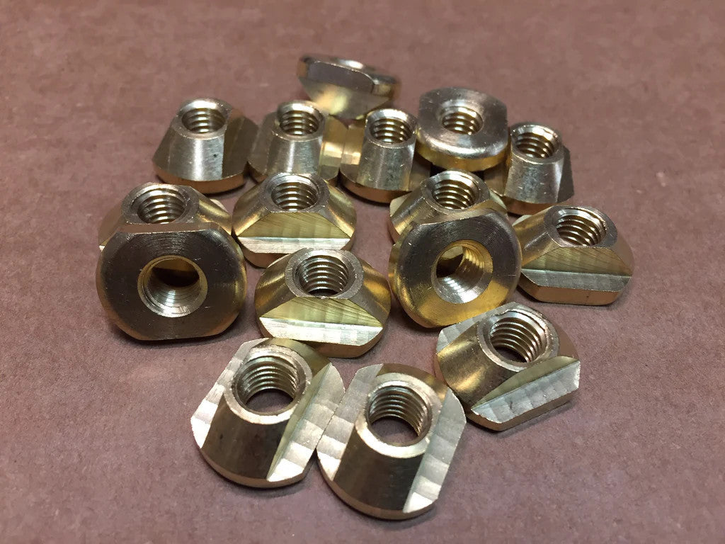 FoilMount M8 Hydrofoil Track Brass T-Nuts each