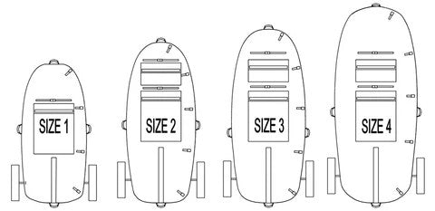 EFS Efoil Cart/Bag with Wheels