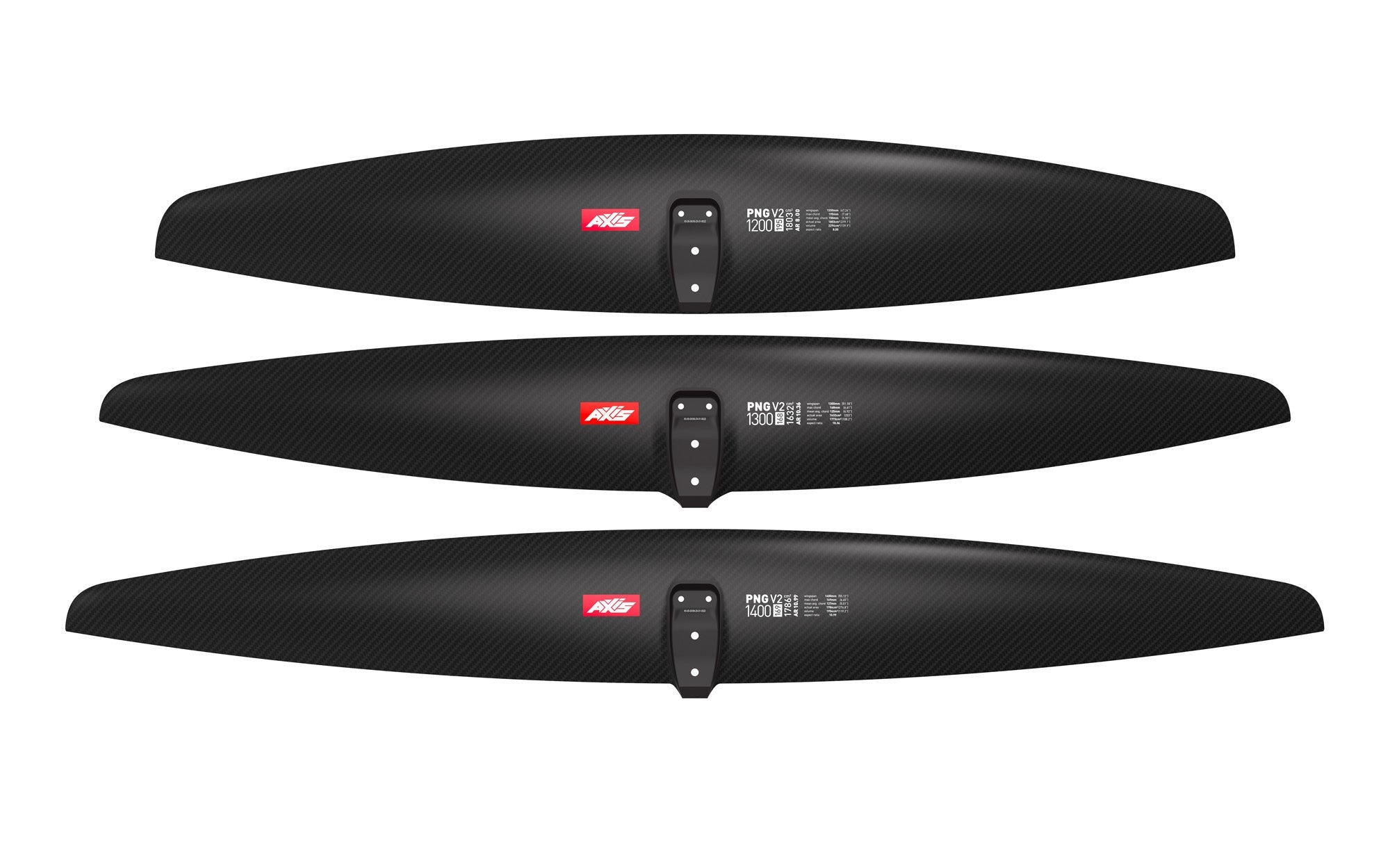 Axis PNG V2 Ultra High Mod Carbon Front Wing