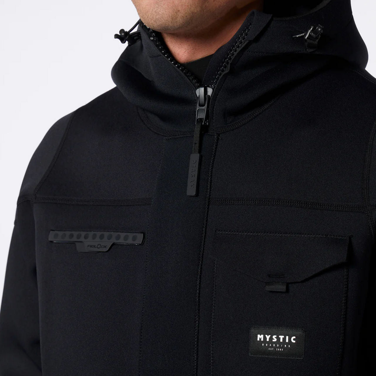 2023 Mystic Vortex Neoprene Jacket - Black