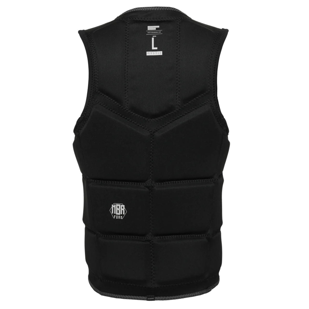 Mystic Zuupack Impact Vest Fzip Wake - black