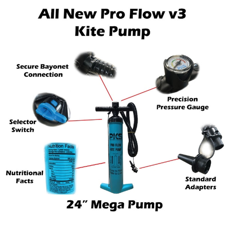 PKS Pro Flow V3 Mega Kite Pump