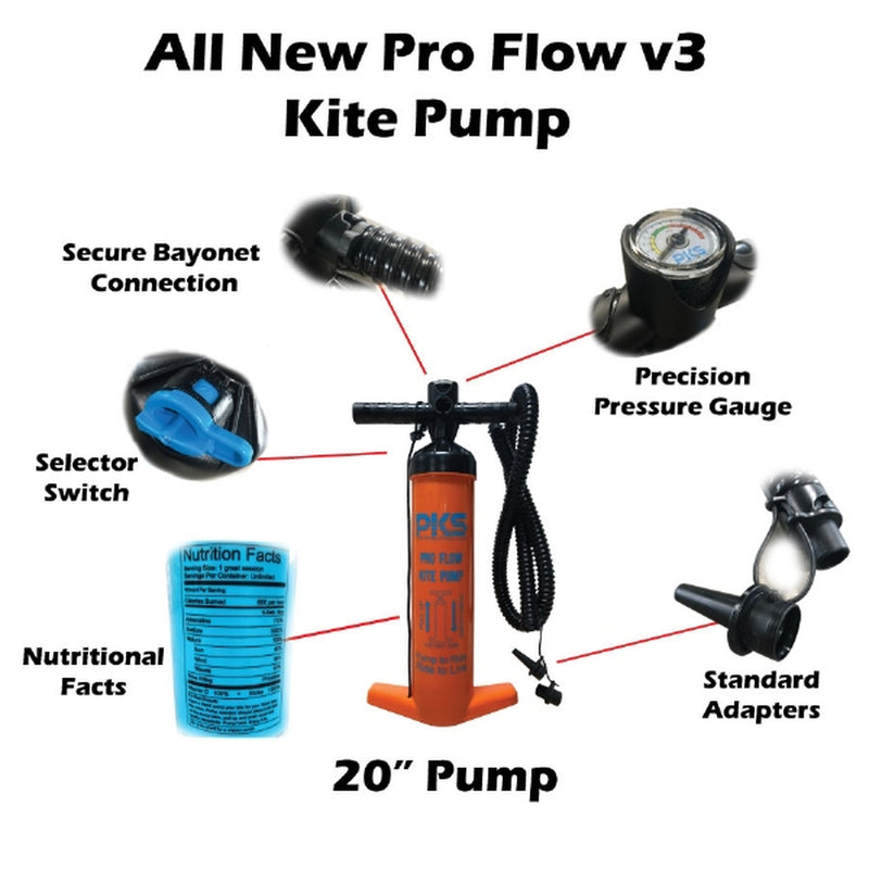 PKS Pro Flow V3 Kite Pump